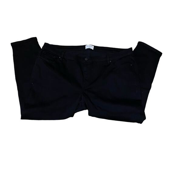 Lane Bryant Black Signature Fit Sateen Mid Rise Stretch Skinny Jean Plus Size 28 - Picture 6 of 13